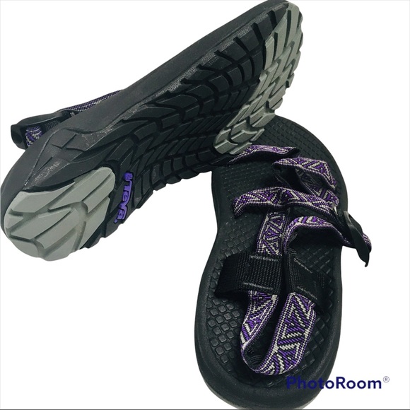 NWT Teva Women's Casual Athletic Hiking Sandals Size 8 Purple/Grey/Black NEW - Picture 13 of 13